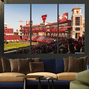 Jones AT&T Stadium Texas Tech Red Raiders Wall Art | Large