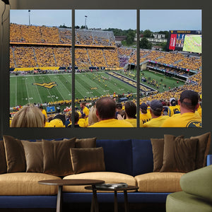 Puskar Stadium Canvas Print Wall Art - Morgantown Print -