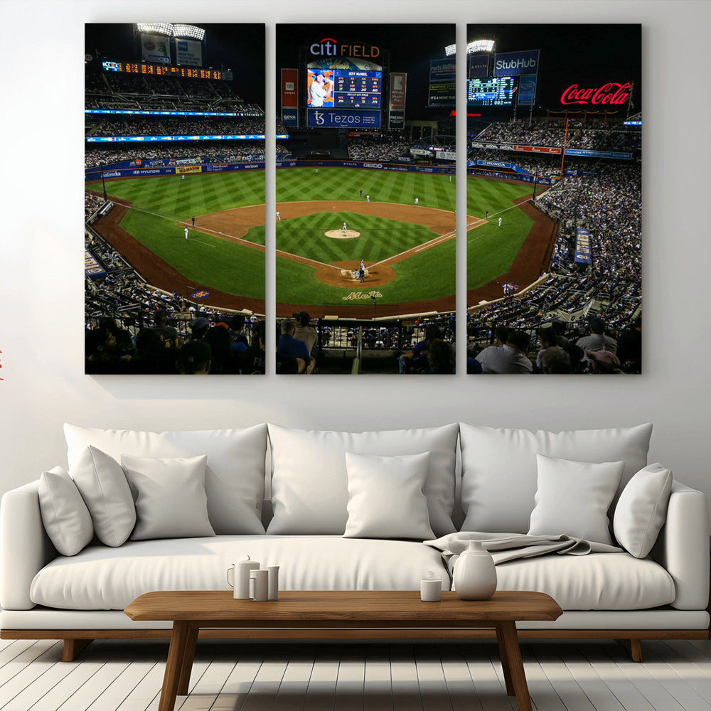 Oakland Athletics Baseball Print - RingCentral Coliseum