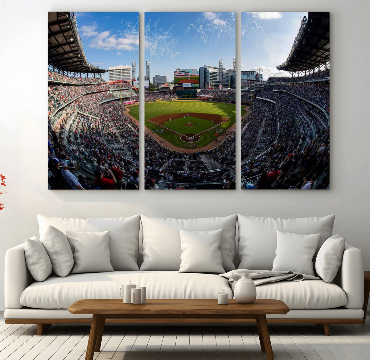 Truist Park Stadium Canvas Wall Art - Atlanta Braves Game