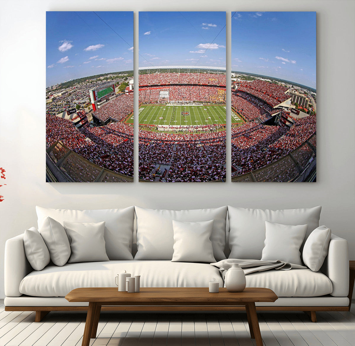 William Brice Stadium Wall Art Canvas Print – Stadium Crowd