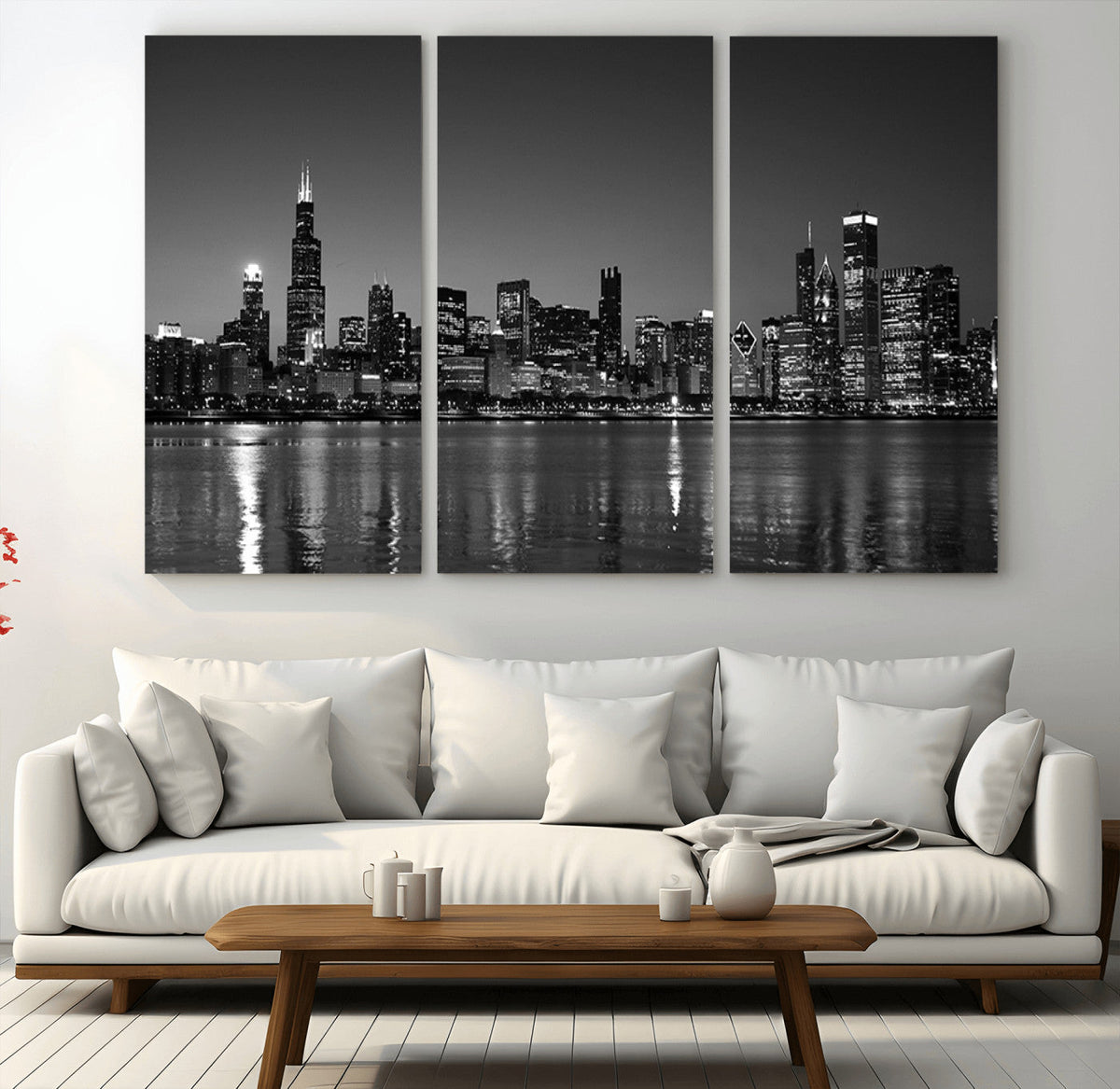 Chicago Wall Art Canvas Print