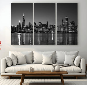 Chicago Wall Art Canvas Print