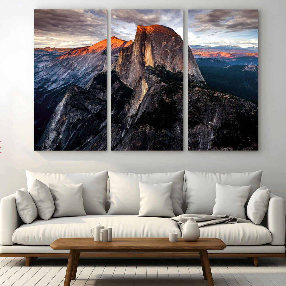 Half Dome Yosemite Wall Art – Majestic Mountain Landscape