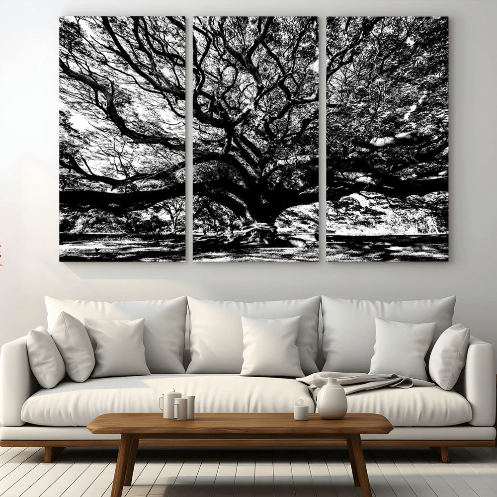 Mighty Angel Oak Wall Art | Angel Oak Tree Art Print