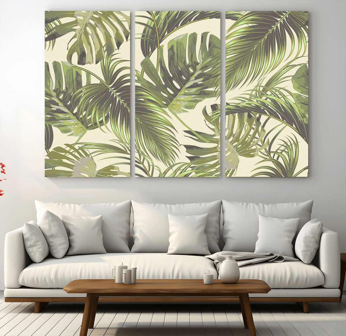 Palm Leaves Canvas Print