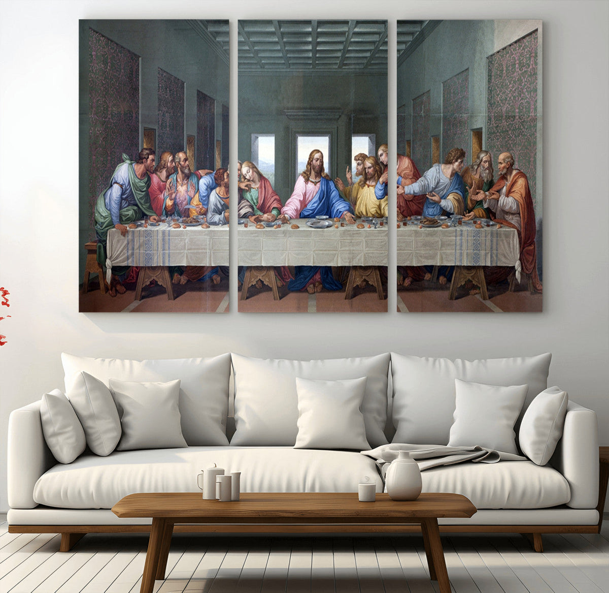 The Last Supper Multi Panel Canvas Wall Art