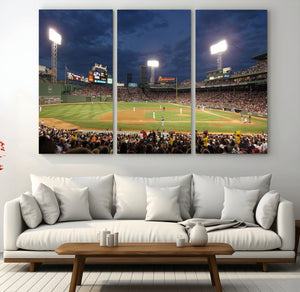 Boston Red Sox Baseball Team Print Canvas - Massachusetts