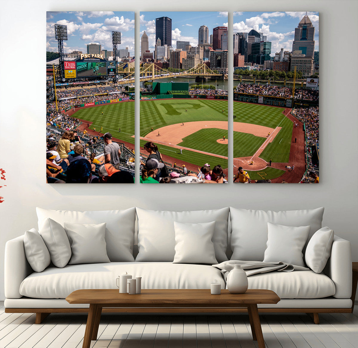 Pittsburgh Pirates Baseball Team Print - PNC Park Stadium