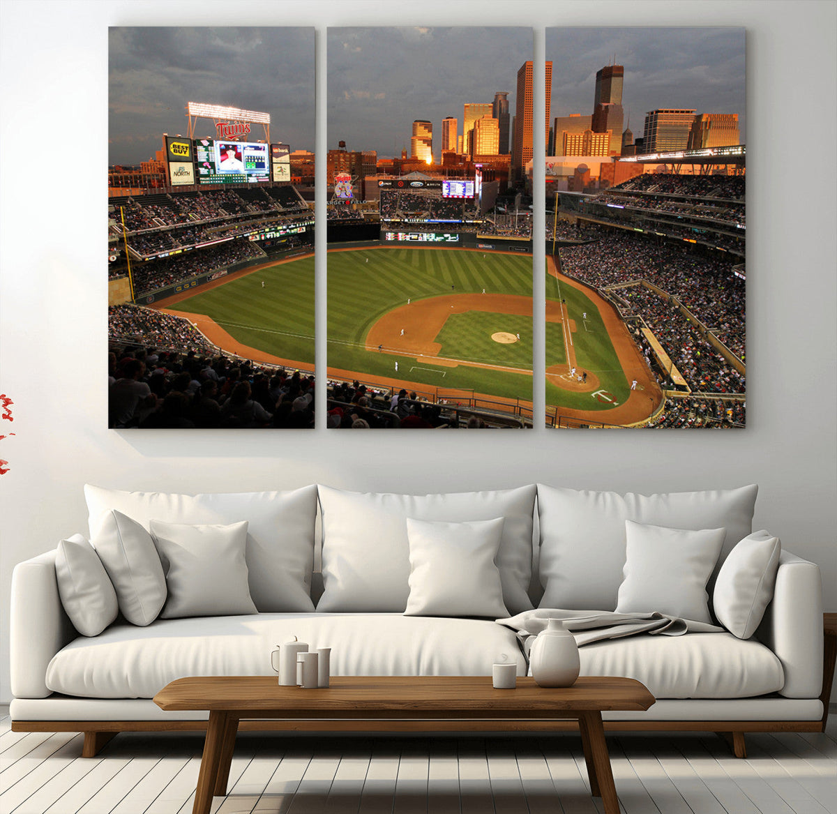 Minnesota Twins Baseball Team Print - Minneapolis Target