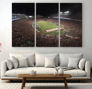 Wisconsin Badgers Football Team Print - Madison Camp Randall