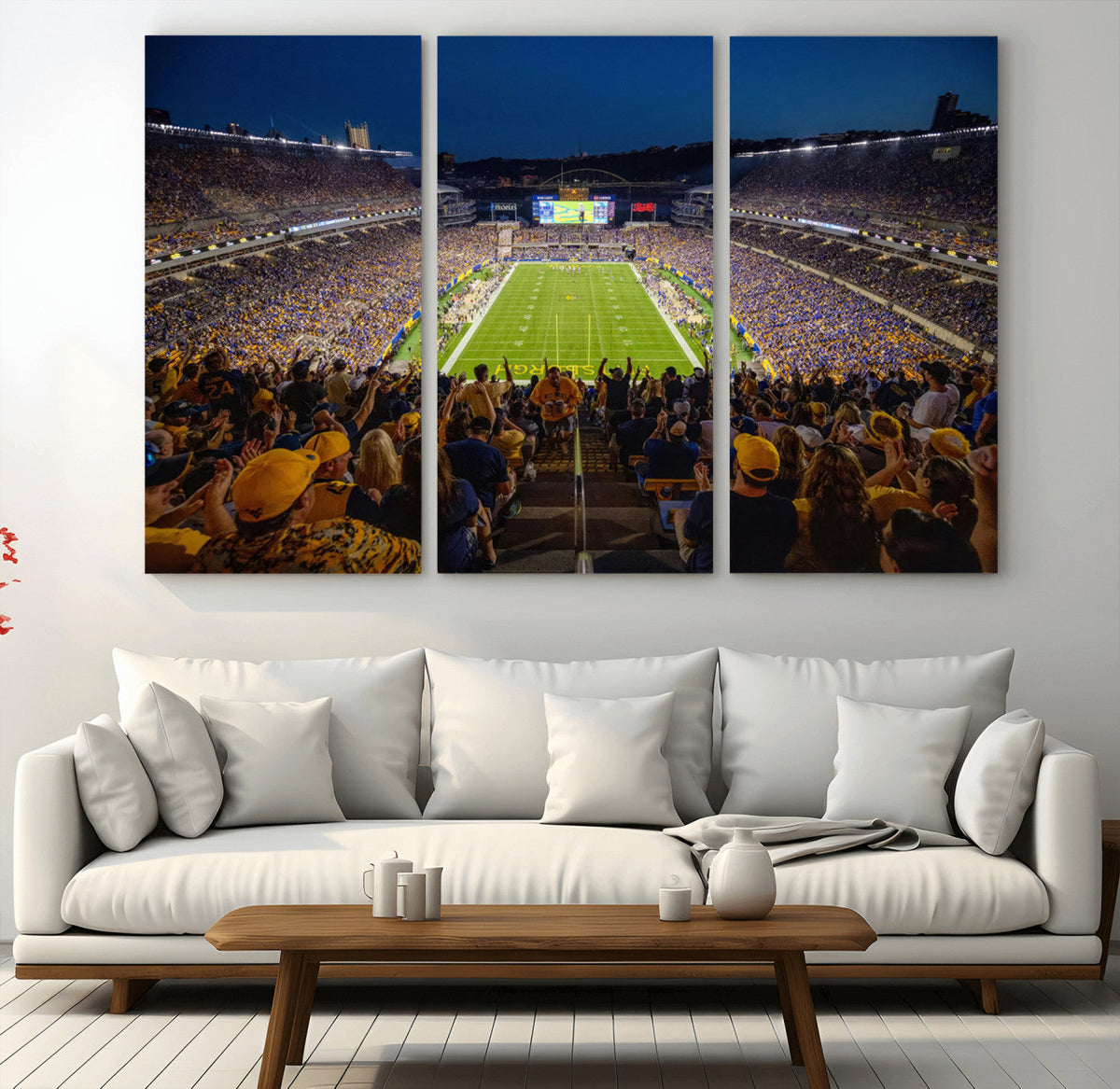 Pittsburgh Panthers Football Team Print - Pittsburgh