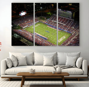 Florida Atlantic University Owls Canvas Print, Football Team