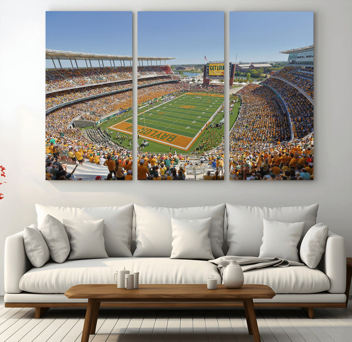 Baylor University Bears Football Team Print - Waco McLane