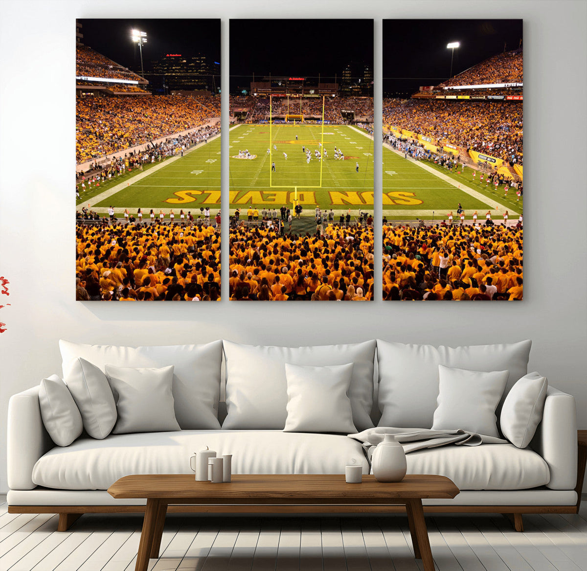 ASU Sun Devils Football Team Print - Phoenix Mountain
