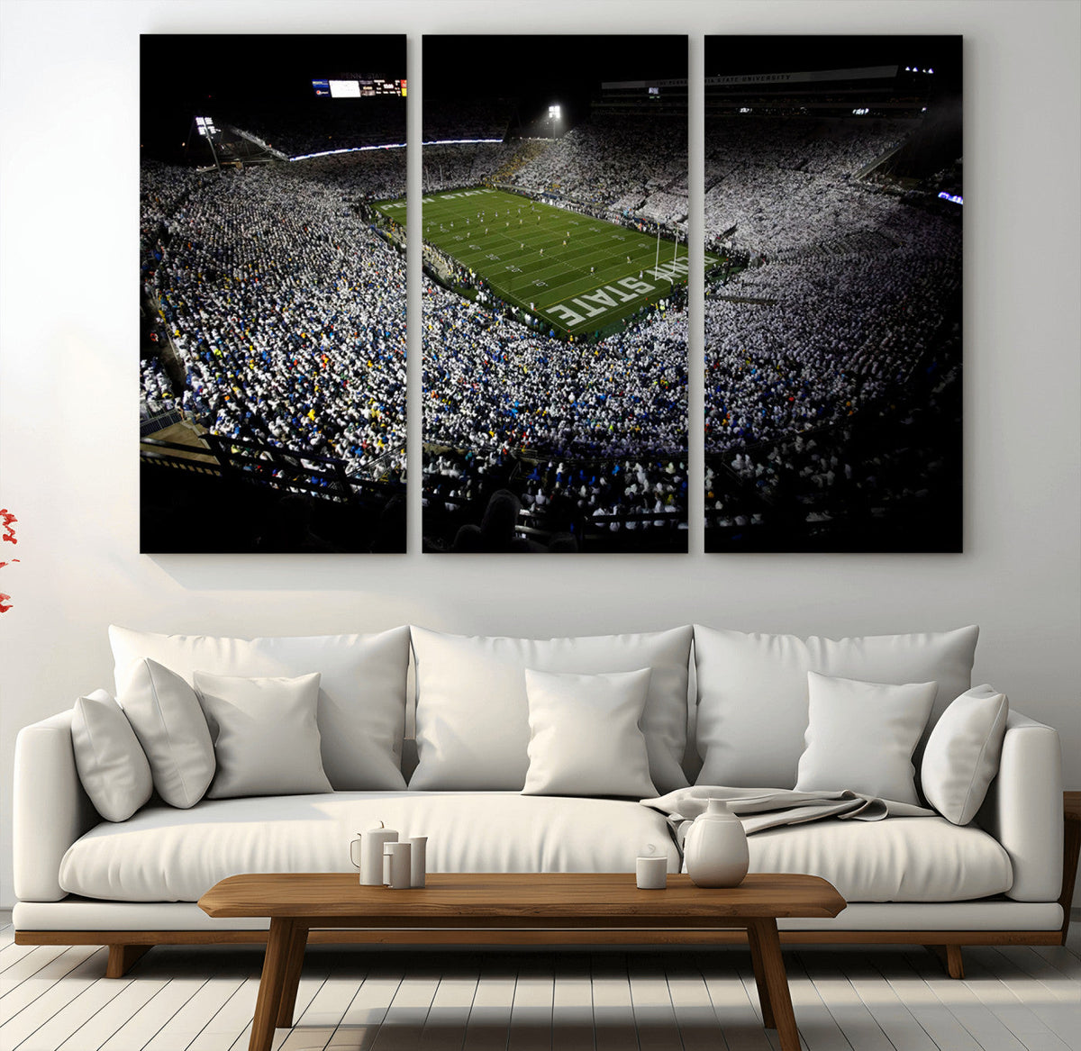 Penn State Football Stadium Wall Art - Beaver Stadium Canvas