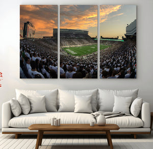 Michigan State Spartans Football Team Print - East Lansing
