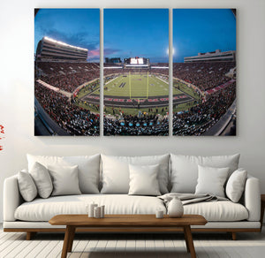 Texas Tech Red Raiders Canvas, Framed Football Team Print -