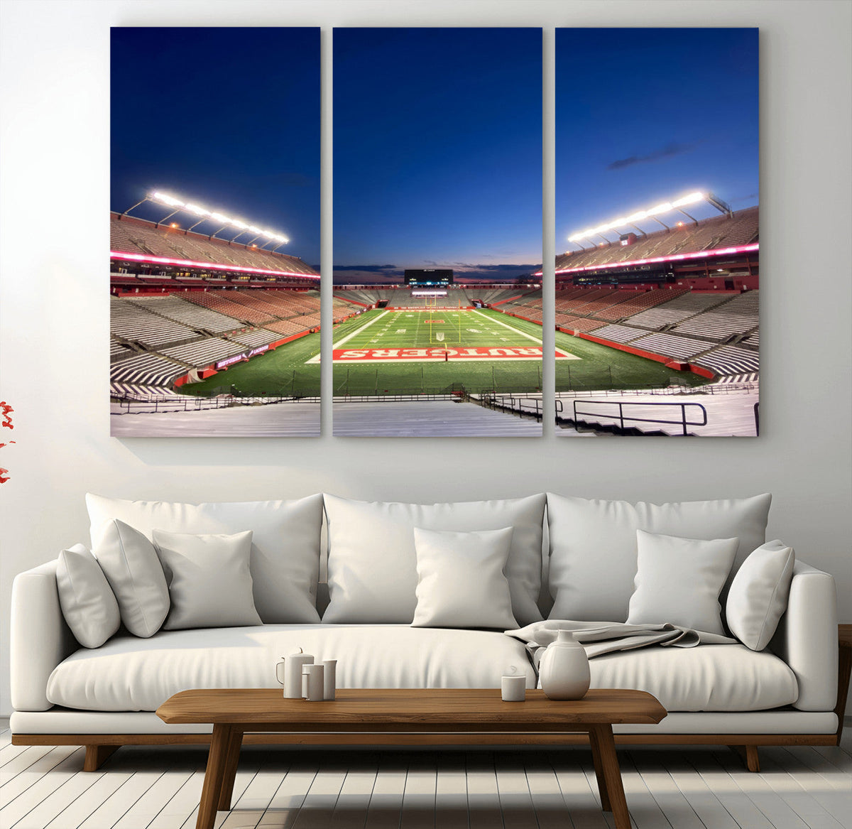 Rutgers Scarlet Knights Football Team Print - Piscataway SHI