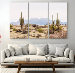 Arizona Desert Wall Art Print | Arizona Desert Canvas Print