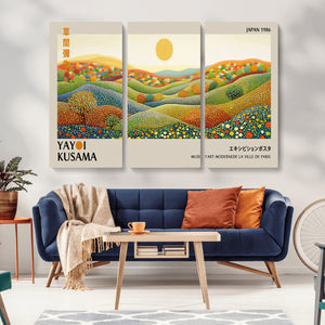 Yayoi Kusama Wall Art Print – Yayoi Kusama Wabi Sabi