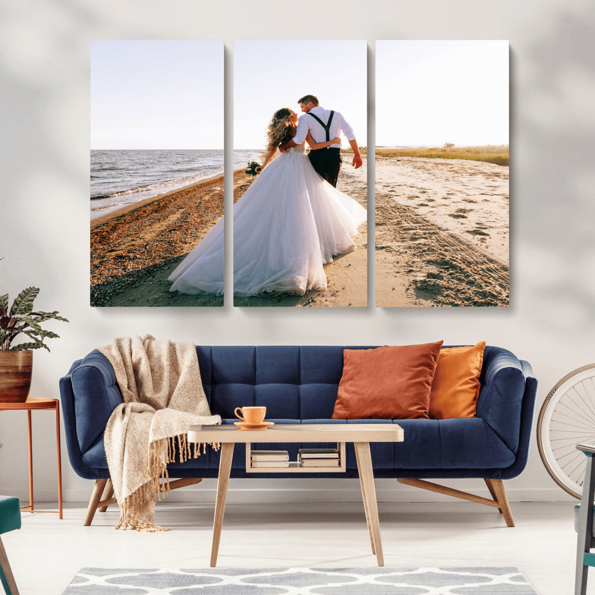 Framed Custom Canvas Print - Personalized Wall Art for Home