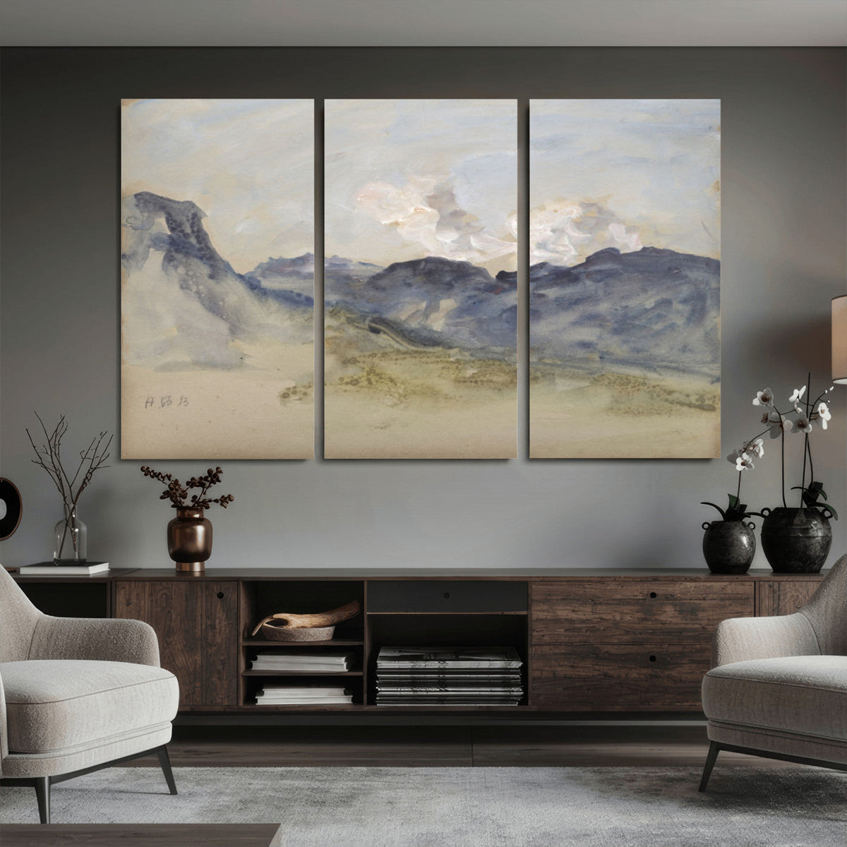 Alps Hercules Brabazon Brabazon Abstract Wall Art Canvas