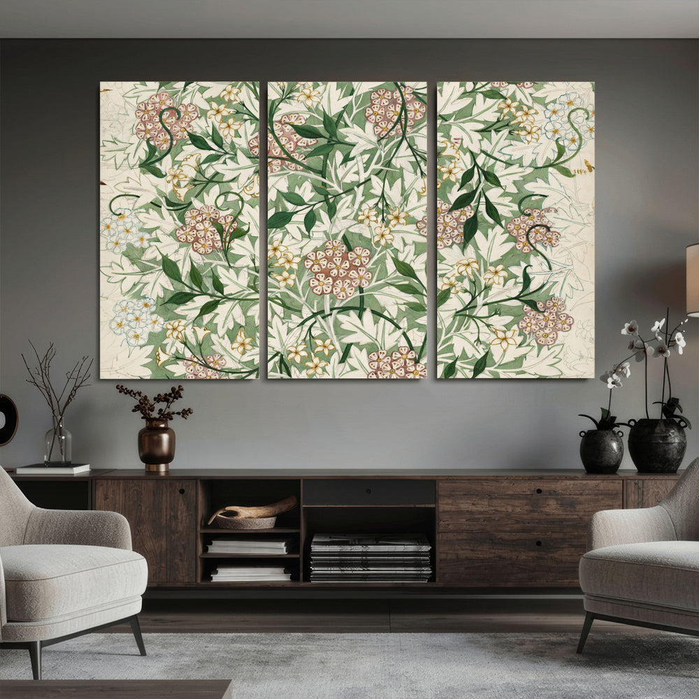 William Morris Jasmine 1872 Canvas Wall Art — Arts and