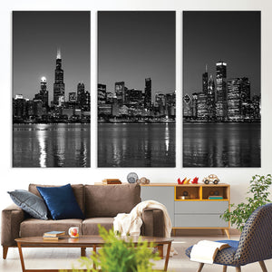 Chicago Wall Art Canvas Print