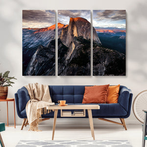 Half Dome Yosemite Wall Art – Majestic Mountain Landscape