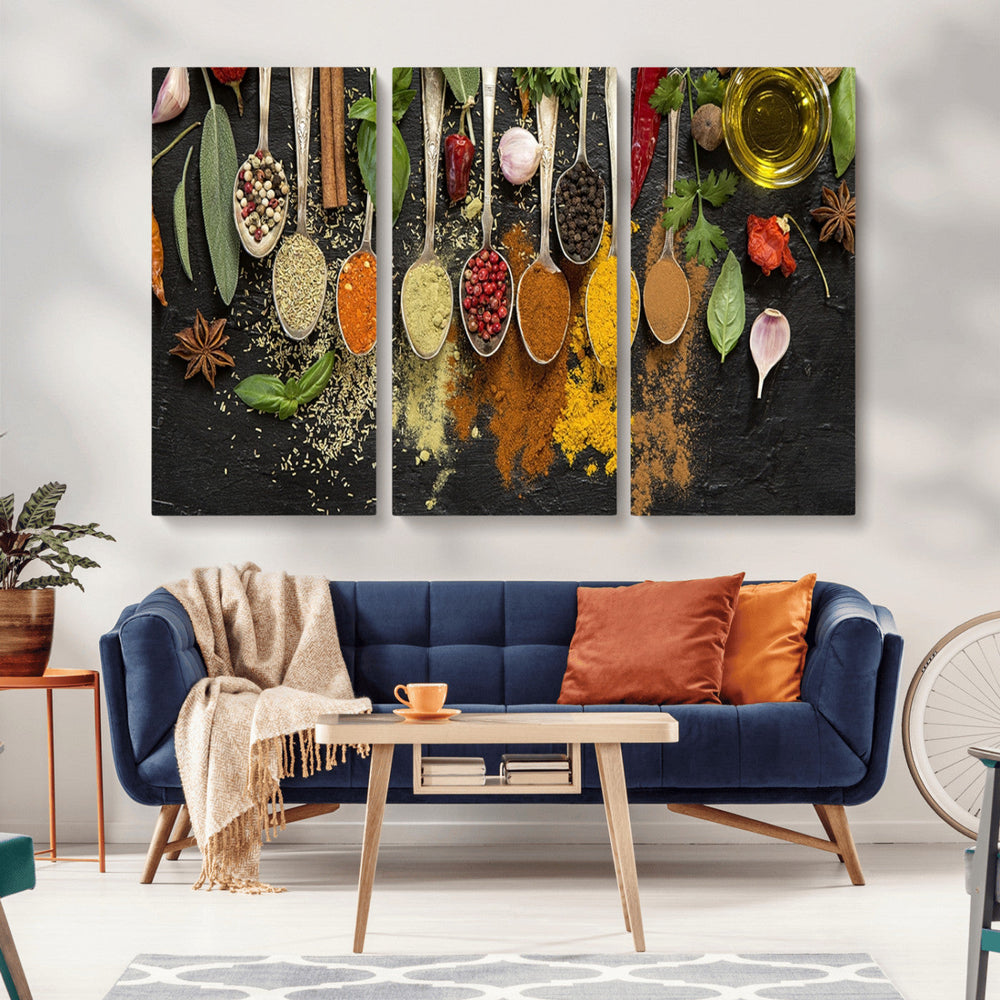 Spices Wall Art Canvas Print