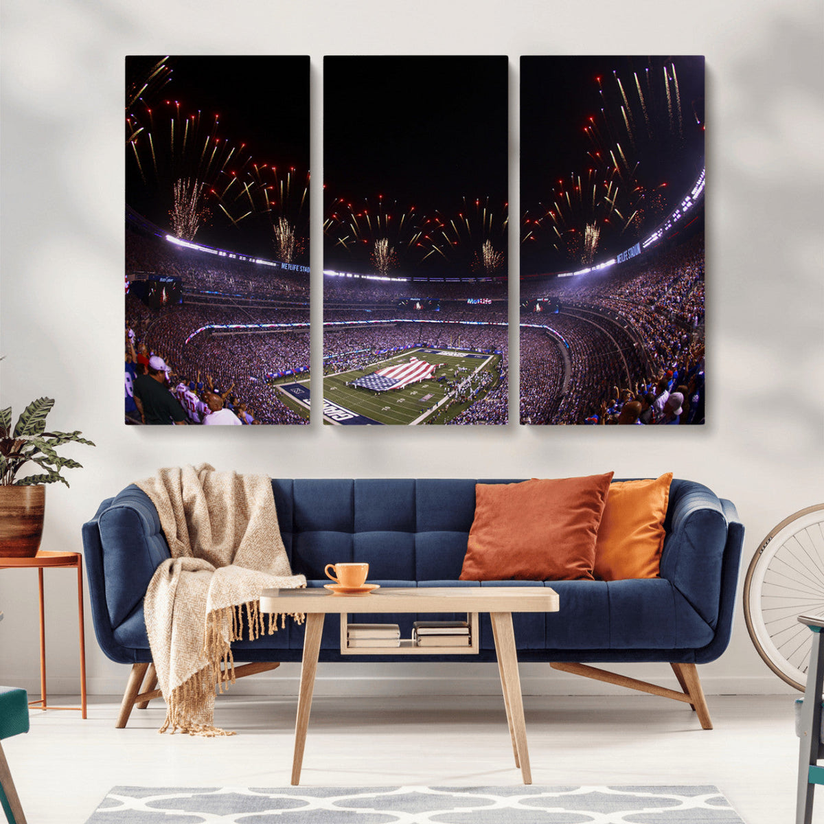 New York Giants Football Team Print - East Rutherford