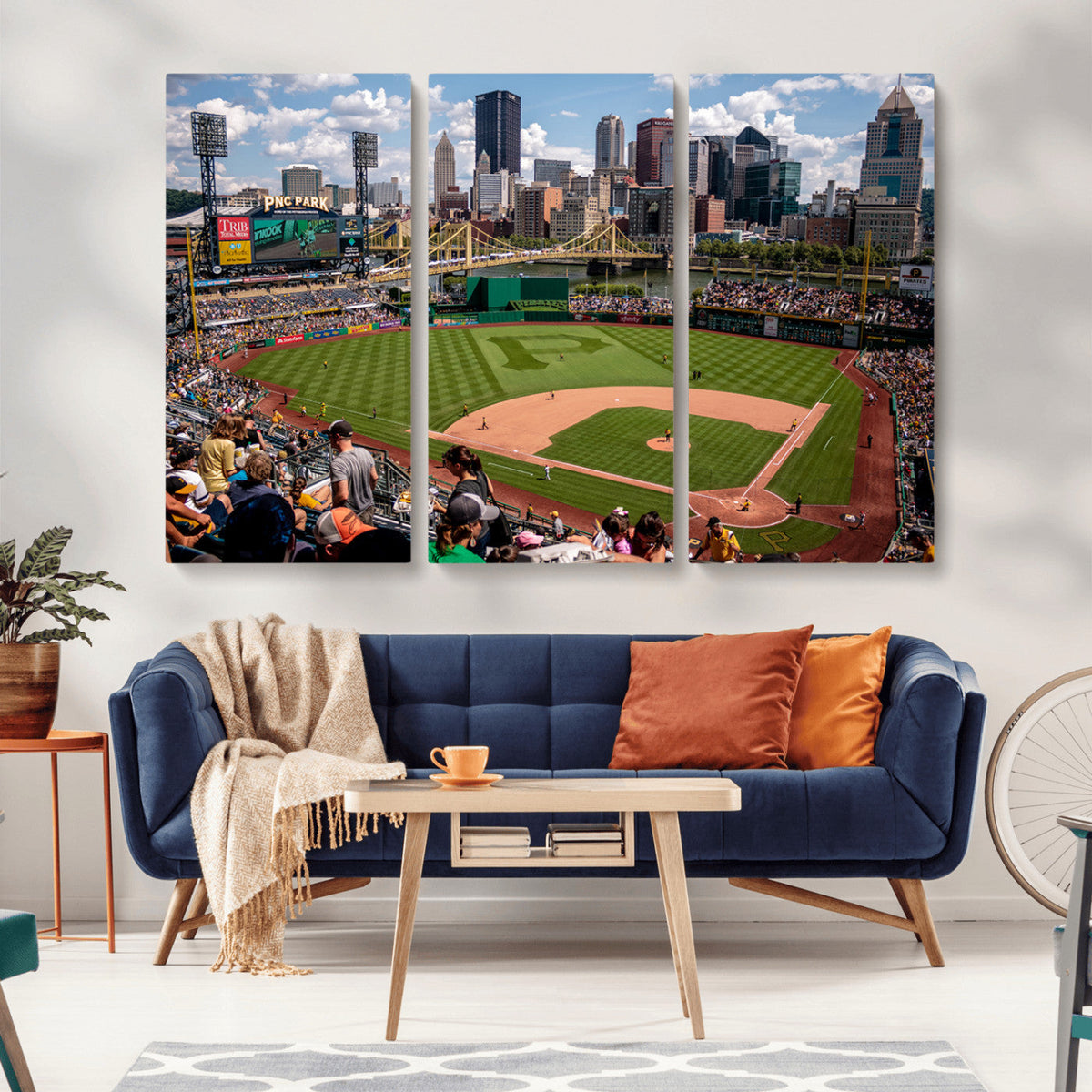 Pittsburgh Pirates Baseball Team Print - PNC Park Stadium