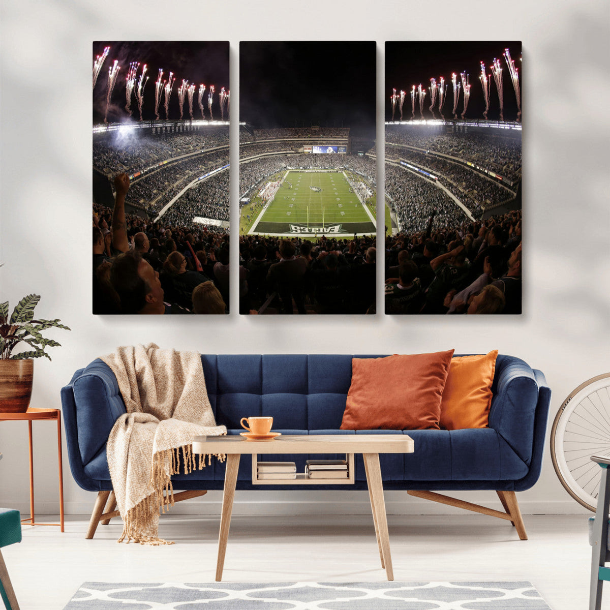 Eagles Field Stadium Wall Art - Philadelphia Eagles Football