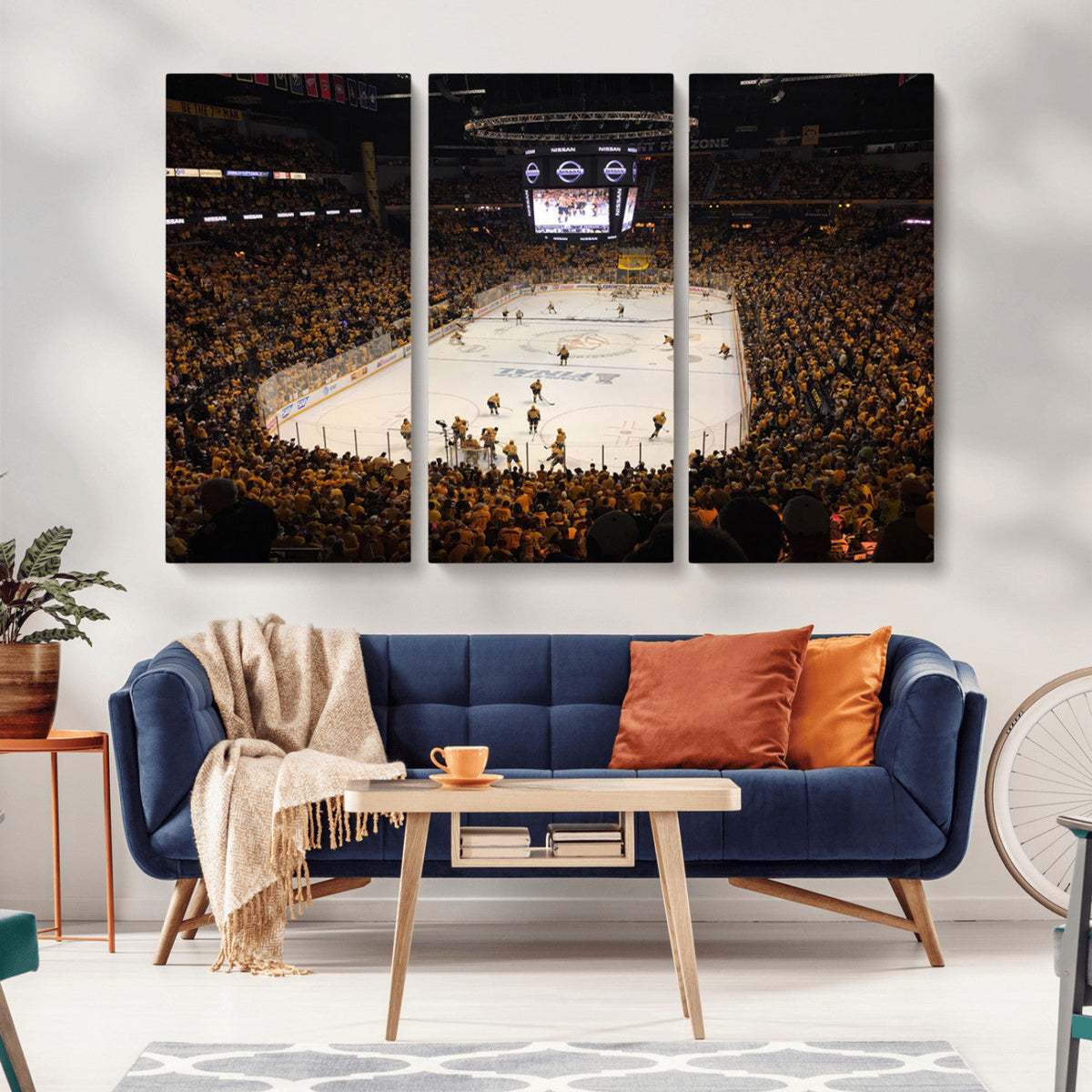 Bridgestone Arena - Nashville Predators Hockey Team Print -