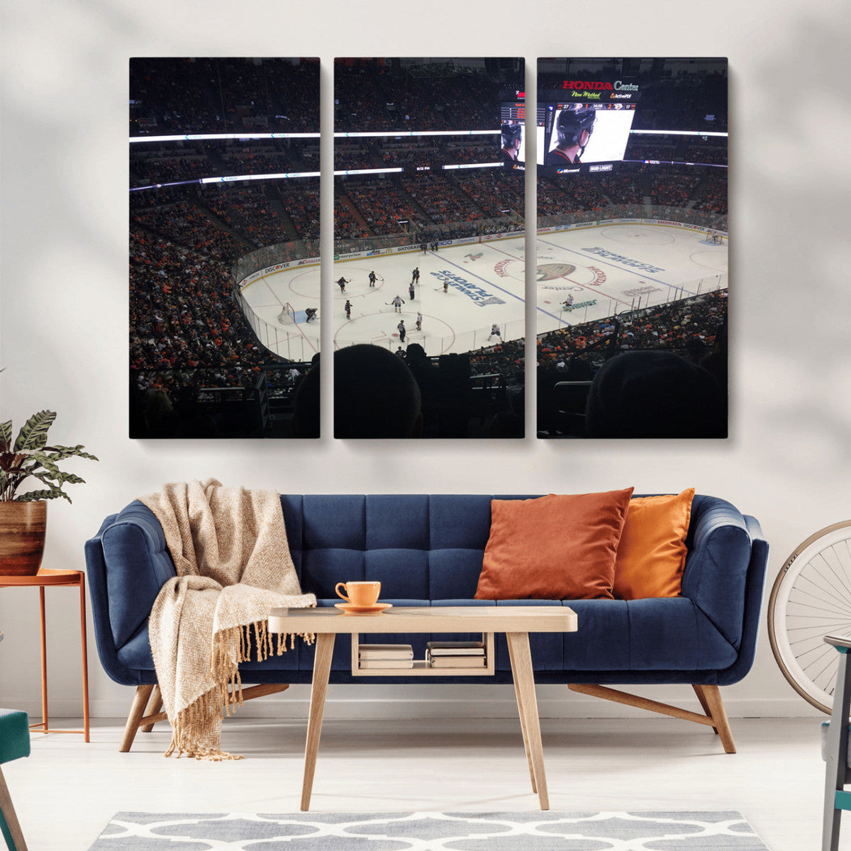 Honda Center California Anaheim Ducks Hockey Stadium Wall