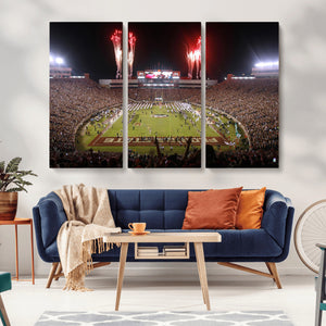 Framed Florida State Seminoles Football Team Print -