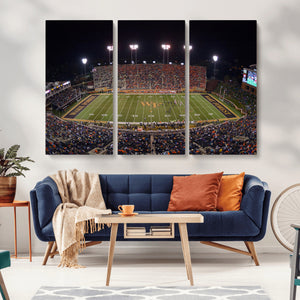 Demon Deacons Print Canvas, Football Team Print -