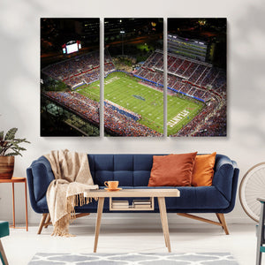 Florida Atlantic University Owls Canvas Print, Football Team