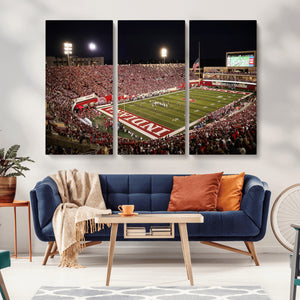 Indiana University Hoosiers Football Team Print Canvas -