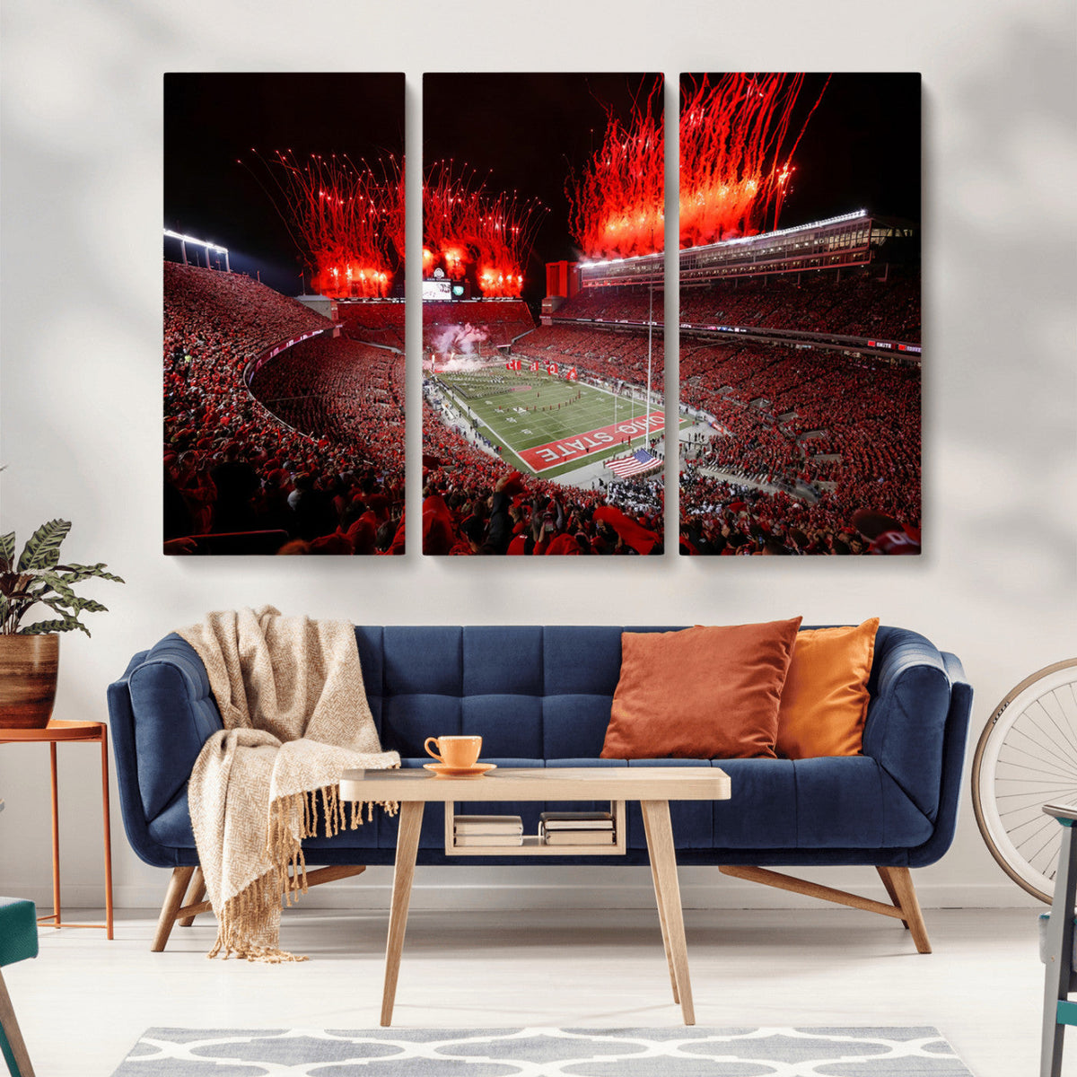 Ohio State University Buckeyes Football Team Print -