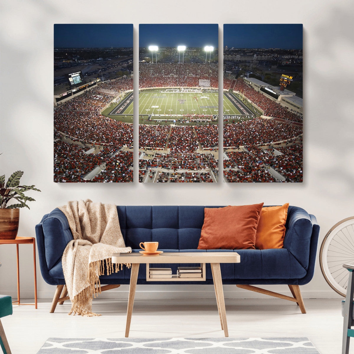 Texas Tech Red Raiders Football Team Print - Lubbock Jones