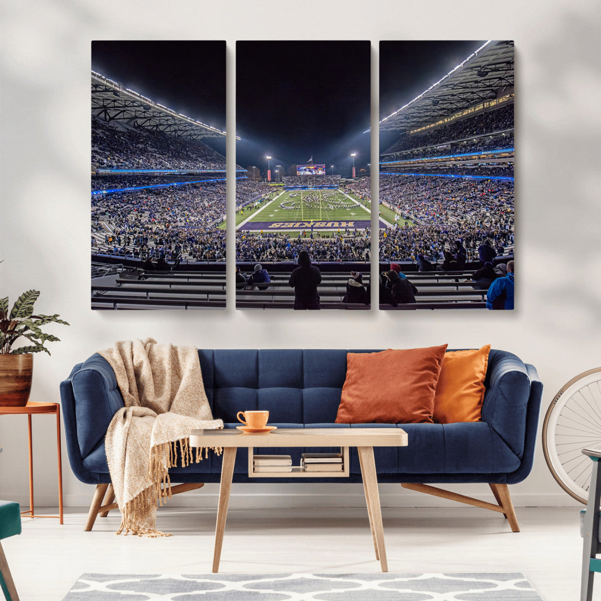 The University of Washington Huskies Football Team Print -