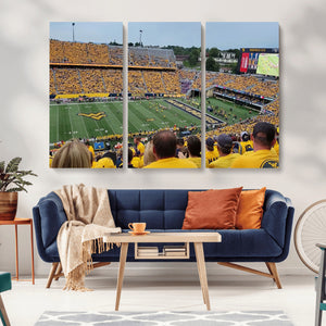 Puskar Stadium Canvas Print Wall Art - Morgantown Print -
