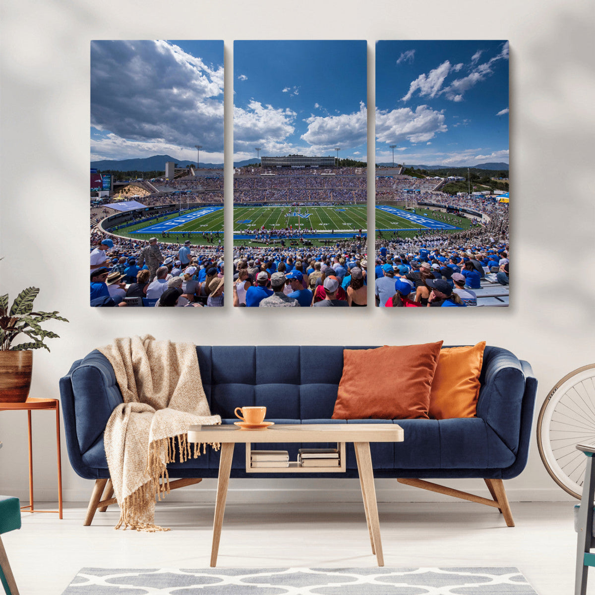Air Force Falcons Football Team Print - Colorado Springs