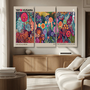 Yayoi Kusama Wall Art Canvas Print, Abstract Art, Large