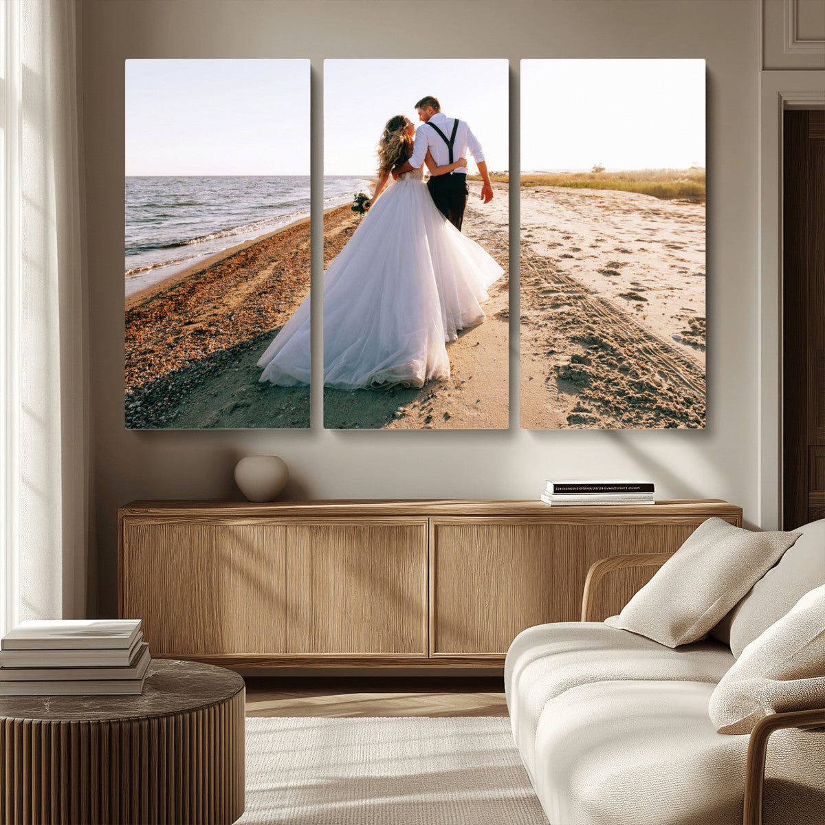 Personalized Custom Photo Wall Art Canvas Print, Unique