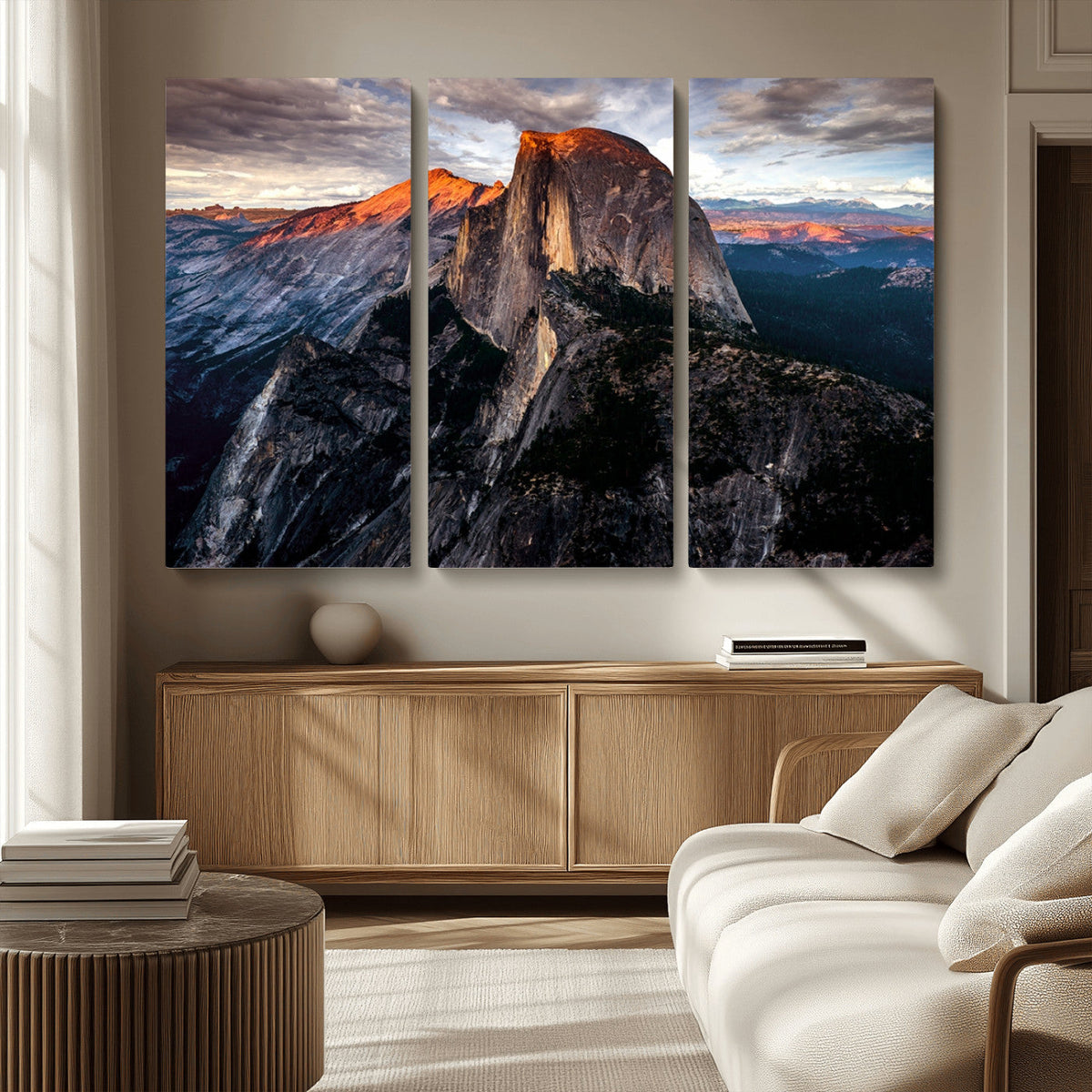 Half Dome Yosemite Wall Art – Majestic Mountain Landscape