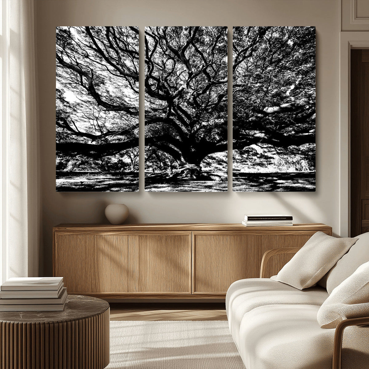 Mighty Angel Oak Wall Art | Angel Oak Tree Art Print