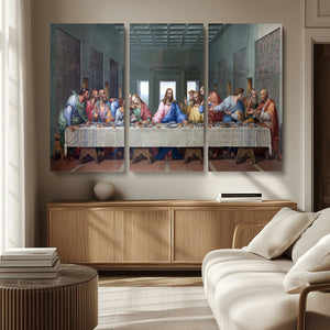 The Last Supper Multi Panel Canvas Wall Art